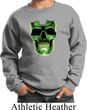 Halloween Glow Bones Kids Sweat Shirt