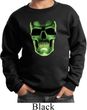 Halloween Glow Bones Kids Sweat Shirt