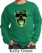 Halloween Glow Bones Kids Sweat Shirt