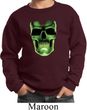 Halloween Glow Bones Kids Sweat Shirt