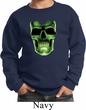 Halloween Glow Bones Kids Sweat Shirt
