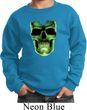 Halloween Glow Bones Kids Sweat Shirt