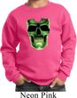 Halloween Glow Bones Kids Sweat Shirt