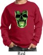 Halloween Glow Bones Kids Sweat Shirt