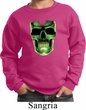 Halloween Glow Bones Kids Sweat Shirt