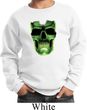 Halloween Glow Bones Kids Sweat Shirt