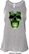 Halloween Glow Bones Ladies Flowy Racerback Tanktop