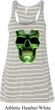 Halloween Glow Bones Ladies Flowy Racerback Tanktop