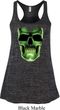 Halloween Glow Bones Ladies Flowy Racerback Tanktop