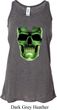 Halloween Glow Bones Ladies Flowy Racerback Tanktop