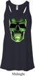 Halloween Glow Bones Ladies Flowy Racerback Tanktop