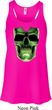 Halloween Glow Bones Ladies Flowy Racerback Tanktop