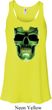Halloween Glow Bones Ladies Flowy Racerback Tanktop