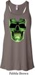 Halloween Glow Bones Ladies Flowy Racerback Tanktop