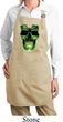 Halloween Glow Bones Ladies Full Length Apron with Pockets