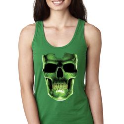 Halloween Glow Bones Ladies Ideal Tank Top