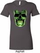 Halloween Glow Bones Ladies Longer Length Shirt
