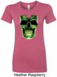 Halloween Glow Bones Ladies Longer Length Shirt