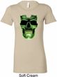 Halloween Glow Bones Ladies Longer Length Shirt