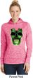 Halloween Glow Bones Ladies Moisture Wicking Hoodie