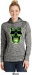 Halloween Glow Bones Ladies Moisture Wicking Hoodie