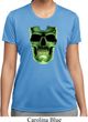 Halloween Glow Bones Ladies Moisture Wicking Shirt