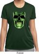 Halloween Glow Bones Ladies Moisture Wicking Shirt