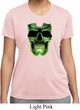 Halloween Glow Bones Ladies Moisture Wicking Shirt