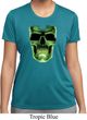 Halloween Glow Bones Ladies Moisture Wicking Shirt