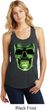 Halloween Glow Bones Ladies Racerback Tank Top