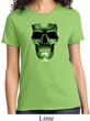 Halloween Glow Bones Ladies Shirt