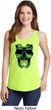 Halloween Glow Bones Ladies Tank Top