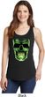 Halloween Glow Bones Ladies Tank Top