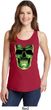 Halloween Glow Bones Ladies Tank Top