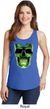 Halloween Glow Bones Ladies Tank Top