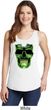Halloween Glow Bones Ladies Tank Top