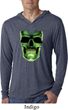 Halloween Glow Bones Lightweight Hoodie Shirt
