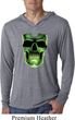 Halloween Glow Bones Lightweight Hoodie Shirt