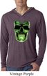 Halloween Glow Bones Lightweight Hoodie Shirt