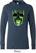 Halloween Glow Bones Lightweight Hoodie Tee