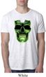Halloween Glow Bones Mens Burnout Shirt