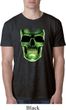 Halloween Glow Bones Mens Burnout Shirt