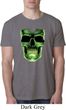 Halloween Glow Bones Mens Burnout Shirt