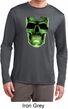 Halloween Glow Bones Mens Dry Wicking Long Sleeve Shirt