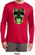 Halloween Glow Bones Mens Dry Wicking Long Sleeve Shirt