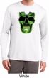 Halloween Glow Bones Mens Dry Wicking Long Sleeve Shirt