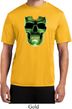 Halloween Glow Bones Mens Moisture Wicking Shirt
