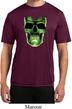 Halloween Glow Bones Mens Moisture Wicking Shirt