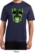 Halloween Glow Bones Mens Moisture Wicking Shirt