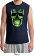 Halloween Glow Bones Mens Muscle Shirt